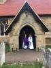 Bishop Jo Bailey Well and Rev Sarah Brough